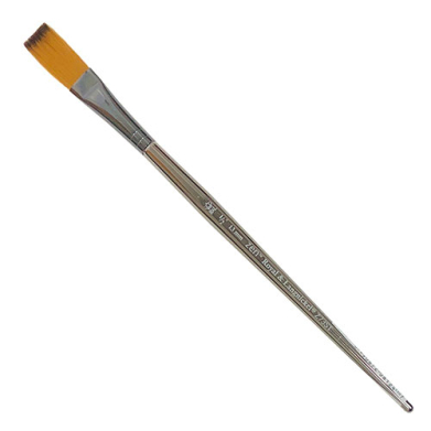 Royal Langnickel Zen Brush for All Media  Short Handle, Stroke 1/2"
