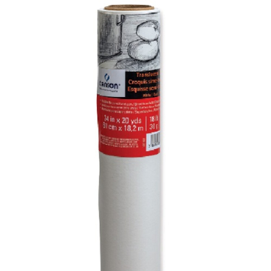 Canson Tracing Paper Roll White 24" x 20 yds (18lb)  CN100510821
