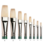 Winsor & Newton Winton Long Handle Brush - Flat #4