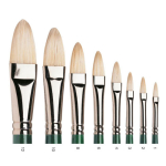 Winsor & Newton Winton Long Handle Brush - Filbert #12