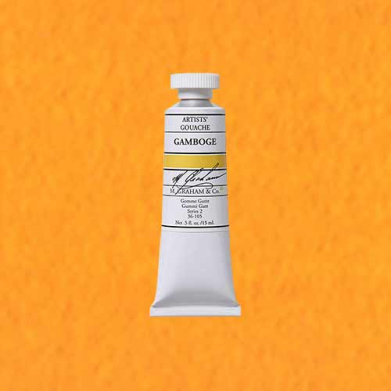 M. Graham & Co. Gouache Paint  (0.5oz/15ml) Gamboge