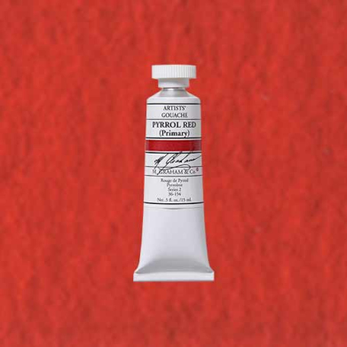 M. Graham & Co. Gouache Paint  (0.5oz/15ml) Pyrrole Red