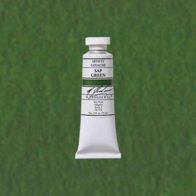 M. Graham & Co. Gouache Paint  (0.5oz/15ml) Sap Green