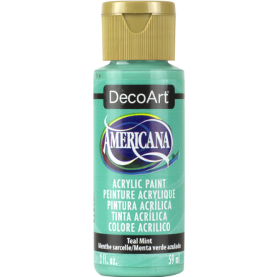 DecoArt Americana Acrylic Paint - (2oz/59ml) Teal Mint