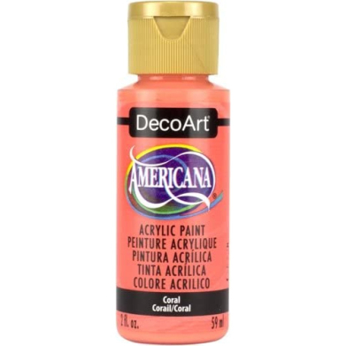 DecoArt Americana Acrylic Paint - (2oz/59ml) Coral