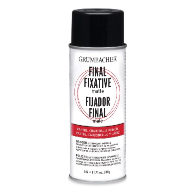 Grumbacher Final Fixative Spray - (11.75oz) Matte 549