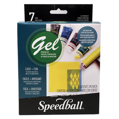Speedball Gel Printing Kit (7 count)