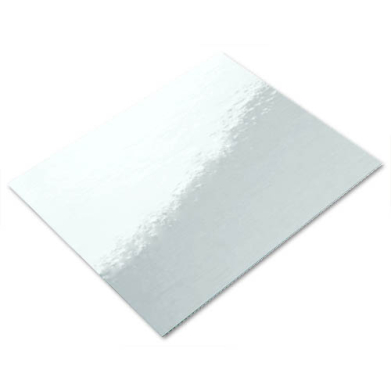Hygloss Metallic Foil Poster Board 20" x 26" - Silver Mirror