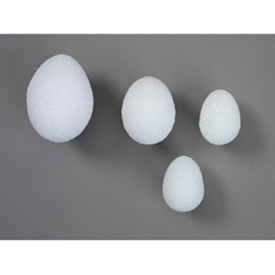 FloraCraft Styrofoam Ostrich Egg 5.9" x 3.9" (1 count)