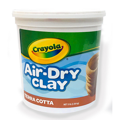 Crayola Air-Dry Clay - (5lb Bucket) Terra Cotta