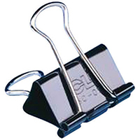 Charles Leonard Binder Clips 3/4" (12 count)