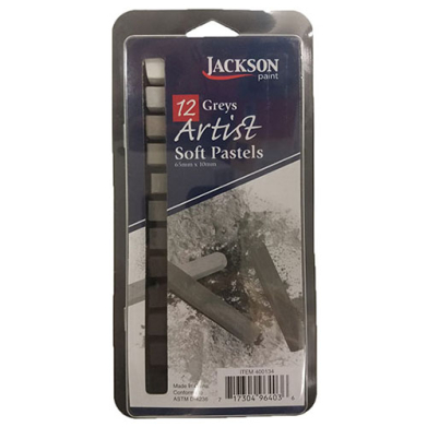 Richeson Jackson Grey Soft Pastel Set (12 count)