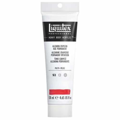 Liquitex Professional Heavy Body Acrylic Paint - (4.65oz/138ml) Alizarin Crimson Hue Permanent