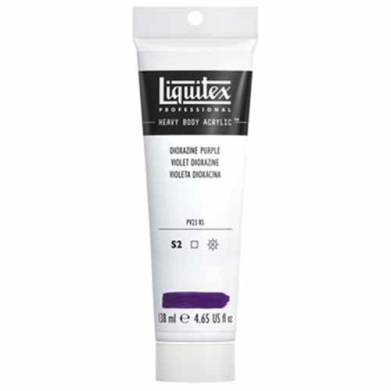 Liquitex Professional Heavy Body Acrylic Paint - (4.65oz/138ml) Dioxazine Purple