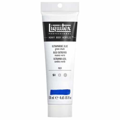 Liquitex Professional Heavy Body Acrylic Paint - (4.65oz/138ml) Ultramarine Blue (Green Shade)