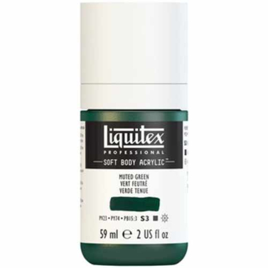 Liquitex Professional Soft Body Acrylic Paint - (2oz/59ml) Muted Green