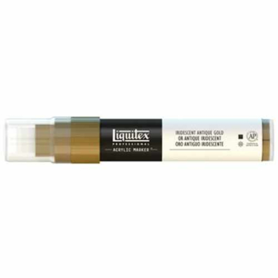 Liquitex Professional Wide Acrylic Paint Marker - Iridescent Antique Gold