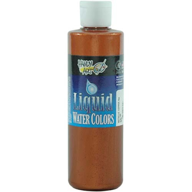 Handy Art Liquid Water Colors - (8oz/237ml) Metallic Copper