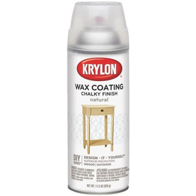 Krylon Chalky Finish Wax Coating - (12 Oz) Natural