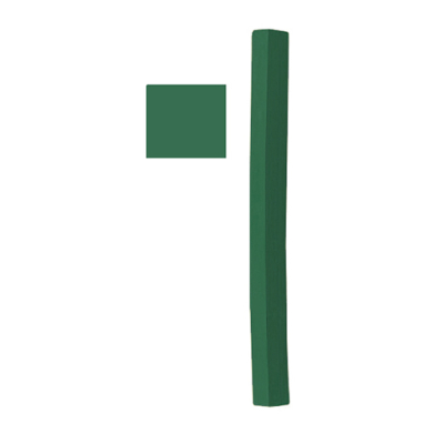 Richeson Semi-Hard Square Pastel - 26 Green