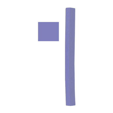 Richeson Semi-Hard Square Pastel - 59 Blue
