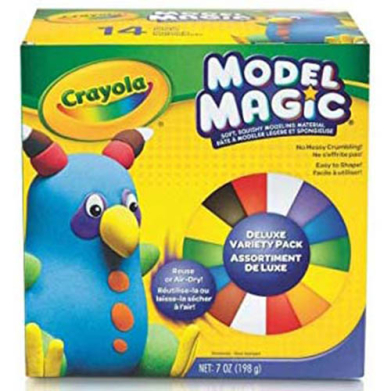 Crayola Model Magic Deluxe Variety Pack (14 Pieces) - Assorted Colors
