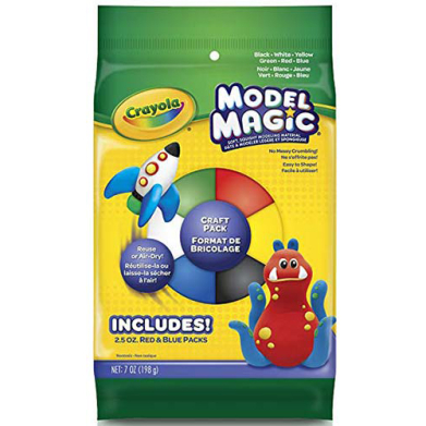 Crayola Model Magic Craft Pack (6 Pack) - Assorted Colors
