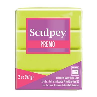 Sculpey Premo Oven-Bake Clay (2oz bar) - Wasabi