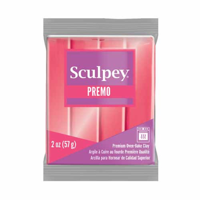 Sculpey Premo Oven-Bake Clay (2oz bar) - Sunset Pearl