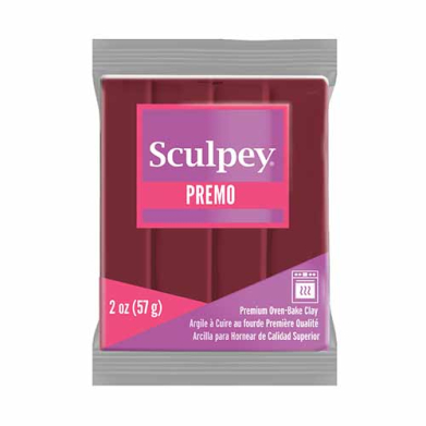 Sculpey Premo Oven-Bake Clay (2oz bar) - Alizarin Crimson Hue