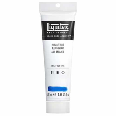 Liquitex Professional Heavy Body Acrylic Paint - (4.65oz/138ml) Brilliant Blue