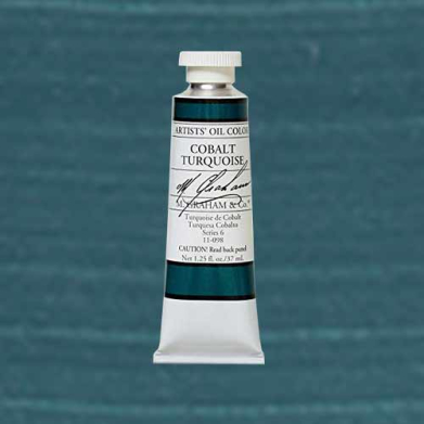 M. Graham & Co. Oil Paint - (1.25oz/37ml) Cobalt Green