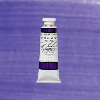 M. Graham & Co. Oil Paint - (1.25oz/37ml) Ultramarine Purple
