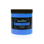 Speedball Screen Printing Acrylic Ink - (8oz/236.2ml) Fluorescent Blue