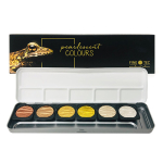 FineTec Pearlescent Watercolor Set - (6 Pack) Assorted Metals