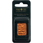 FineTec Pearlescent Watercolour Pan refill- Orange Copper