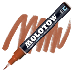 Molotow Aqua Pump Softliner Marker 1mm - Brown
