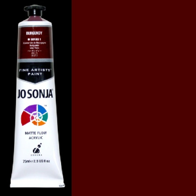 Chroma's Jo Sonja Fine Artists' Acrylic Paint - (2.5oz/75ml) Burgundy 005