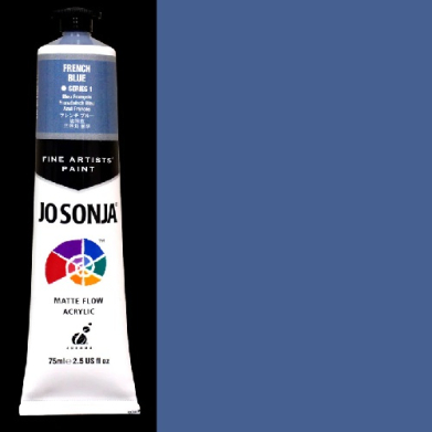 Chroma's Jo Sonja Fine Artists' Acrylic Paint - (2.5oz/75ml) French Blue 016