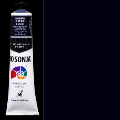 Chroma's Jo Sonja Fine Artists' Acrylic Paint - (2.5oz/75ml) Prussian Blue Hue 030