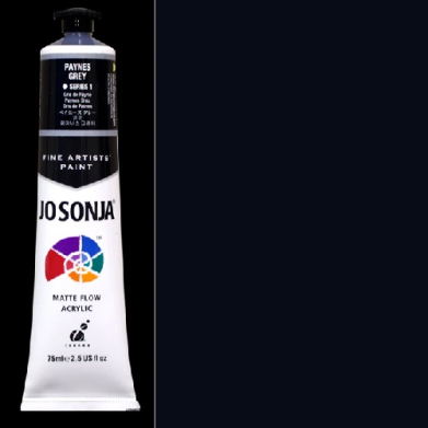 Chroma's Jo Sonja Fine Artists' Acrylic Paint - (2.5oz/75ml) Paynes Grey 031