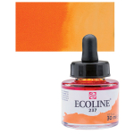 Royal Talens Ecoline Liquid Watercolor - (1oz/30ml) Deep Orange