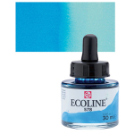 Royal Talens Ecoline Liquid Watercolor - (1oz/30ml) Sky Blue (Cyan)
