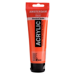 Royal Talens Amsterdam Acrylic Paint - (4.1oz/120ml) Vermilion