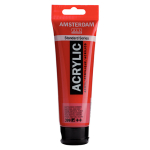 Royal Talens Amsterdam Acrylic Paint - (4.1oz/120ml) Naphthol Red Deep