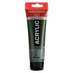 Royal Talens Amsterdam Acrylic Paint - (4.1oz/120ml) Olive Green
