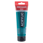 Royal Talens Amsterdam Acrylic Paint - (4.1oz/120ml) Phthalo Green