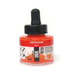 Royal Talens Amsterdam Acrylic Ink - (1oz/30ml) Reflex Orange