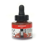 Royal Talens Amsterdam Acrylic Ink - (1oz/30ml) Burnt Sienna