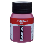 Royal Talens Amsterdam Acrylic Paint - (16.9oz/500ml) Permanent Red Violet